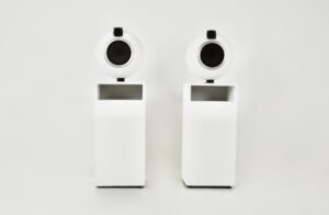 Elipson, enceintes acoustiques 3 voies, haut-parleur grave, sphères médiums-aigus, Technophile Journal