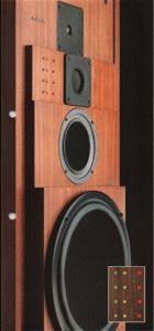Enceintes, Cabasse, haut-parleurs, 4 voies, Albatros vt, bois, ébénisterie, diodes, électroluminescente, Technophile Journal