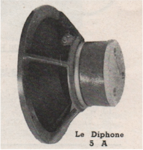 haut-parleur coaxial, 2 voies, Cabasse, Diphone, technophile journal