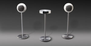 Elipson, enceintes acoustiques, Planet L, sphère, amplificateur music center, Technophile Journal