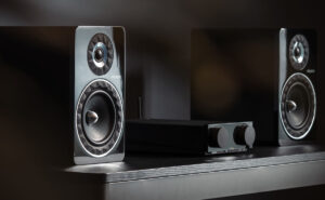 Elipson, enceintes acoustique, Prestige Facet 8b, haut-parleurs médium, haut-parleur aigu, Technophile Journal